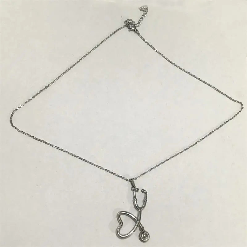 Fashion Stethoscope Pendants Necklaces