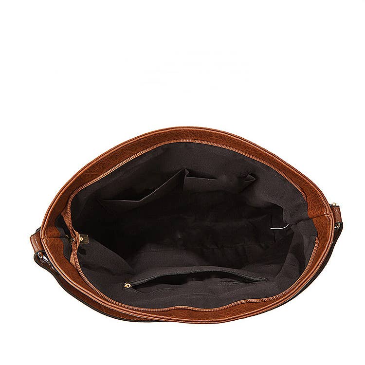 Leather Crossbody Handbag Set