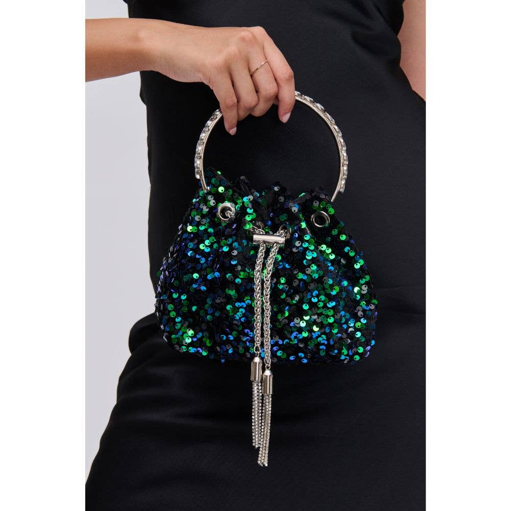 Starsha sequin evening bag